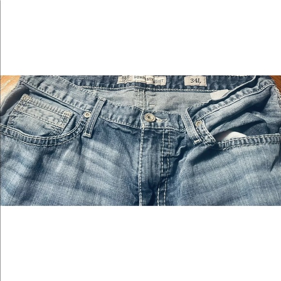 Bke Buckle Mens Derek Straight Leg Jeans! 34x34 - Picture 6 of 6
